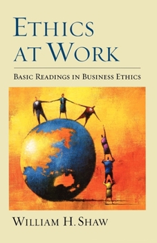 Paperback Ethics at Work: Basic Readings in Business Ethics Book