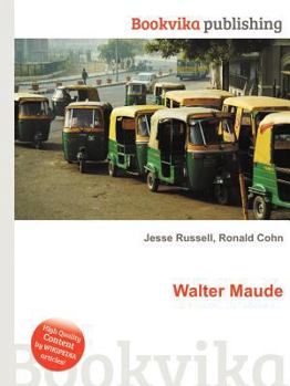 Paperback Walter Maude Book