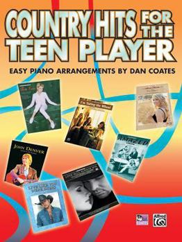 Paperback Country Hits for the Teen Player: Easy Piano Book