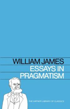 Paperback Essays in Pragmatism Book