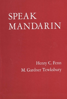 Paperback Speak Mandarin, Textbook Book