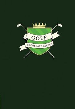 Hardcover Golf Scorecard Keeper Book