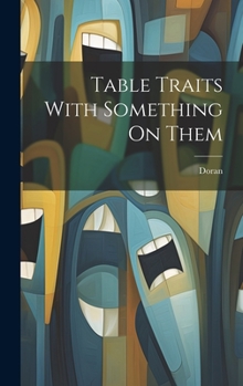 Hardcover Table Traits With Something On Them Book