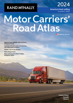 Paperback Rand McNally 2024 Motor Carriers' Road Atlas Book