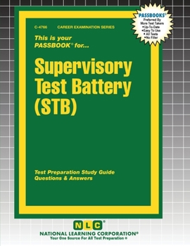 Paperback Supervisory Test Battery (STB) Book