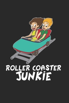 Achterbahn Notizbuch: Achterbahn Notizbuch für Liebhaber / Notizheft / Notizblock A5 (6x9in) Dotted Notebook / Punkteraster / 120 gepunktete Seiten (German Edition)