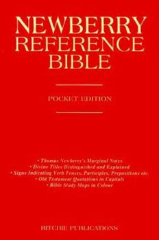 Hardcover Newberry Reference Bible Book