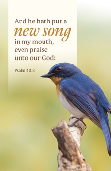 General Worship Bulletin: He Hath Put (Package Of 100) : Psalm 40:3 (KJV)