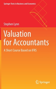 Hardcover Valuation for Accountants: A Short Course Based on Ifrs Book