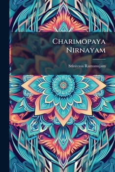 Paperback Charimopaya Nirnayam [Telugu] Book