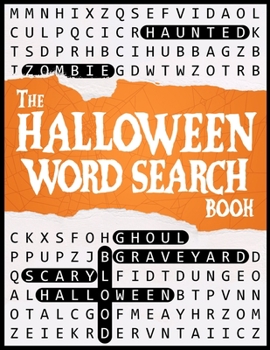 Paperback Halloween Word Search Book: A Spooky Halloween Puzzle Book for Adults and Teens [Large Print] Book