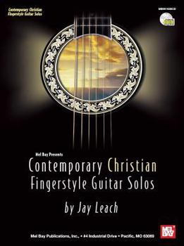 Paperback Contemporary Christian Fingerstyle Guitar Solos Book