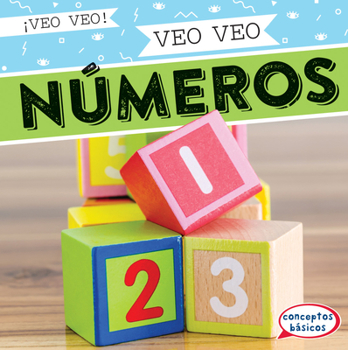 Library Binding Veo Veo Números (I Spy Numbers) [Spanish] Book