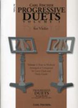 Paperback Progressive Duets Violin Volume 1 Book
