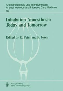 Paperback Inhalation Anaesthesia Today and Tomorrow Book