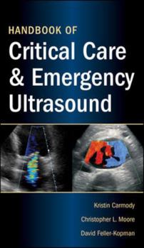 Paperback Handbook of Critical Care & Emergency Ultrasound Book