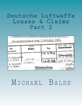 Paperback Deutsche Luftwaffe Losses & Claims Part 2: May 1940 Book