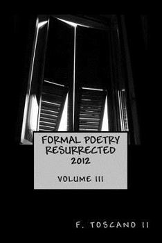 Paperback Formal Poetry Resurrected 2012 Book