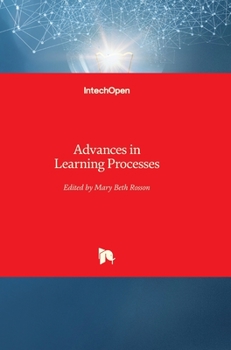 Hardcover Advances in Learning Processes Book