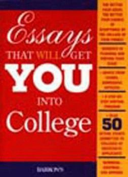 Paperback Essays That Will Get You Into College Book