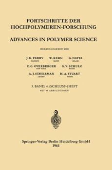 Advances in Polymer Science, Volume 3/3: Fortschritte Der Hochpolymeren-Forschung - Book  of the Advances in Polymer Science