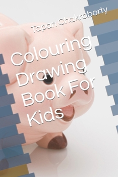 Paperback Colouring Drawing Book For Kids Book