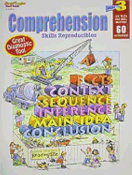 Paperback Comprehension Skills: Reproducible Grade 3 Book