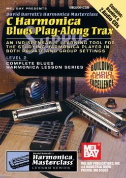 DVD Audio Mel Bay C Harmonica Blues Play-Along Trax Booklet/2-CD Set Book