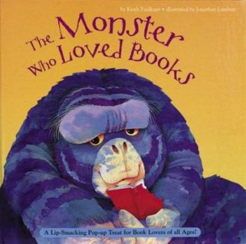 Hardcover The Monster Who Loved Books Book