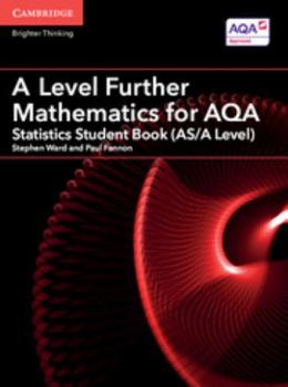 Paperback A Level Further Mathematics for Aqa Statistics Student Book (As/A Level) Book