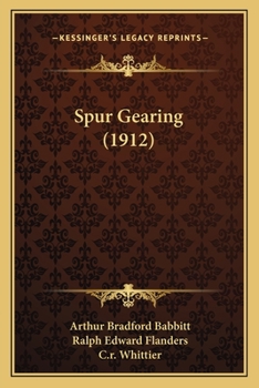 Paperback Spur Gearing (1912) Book