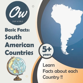 Paperback Basic Facts: South American Countries [Large Print] Book