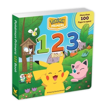 Board book Pokémon Primers: 123 Book