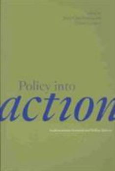 Paperback Policy Into Action: Implementation Research and Welfare Reform Book