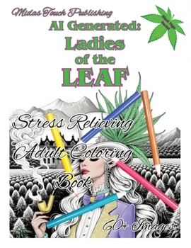 Paperback AI Generated: Ladies of the LEAF: Stress Relieving Adult Coloring Book