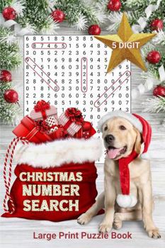 Christmas Number Search 5 Digit: Large Print Puzzle Book