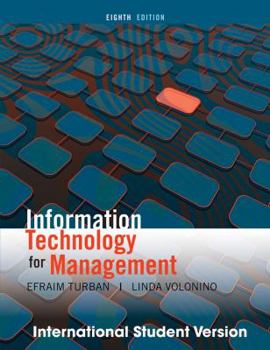 Paperback Information Technology Management Book