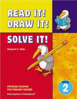 Paperback 21950 Read It! Draw It! Solve It!: Grade 2 Workbook Book