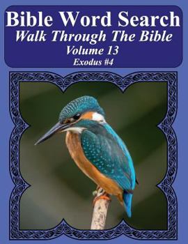 Paperback Bible Word Search Walk Through The Bible Volume 13: Exodus #4 Extra Large Print Book