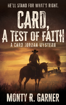 Paperback Card, a Test of Faith [Large Print] Book