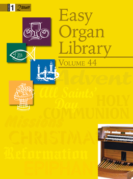 Paperback Easy Organ Library, Vol. 44 Book