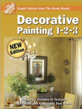 Hardcover Decorative Painting 1-2-3 Book