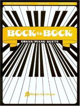 Paperback Bock to Bock #5 Organ/Piano Duets Book