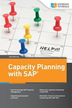 Paperback Capacity Planning with SAP Book