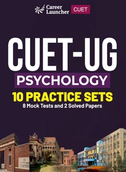 Paperback CUET-UG 2023 10 Practice Sets - Psychology - (8 Mock Tests & 2 Solved Papers) Book