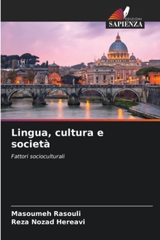Paperback Lingua, cultura e società [Italian] Book