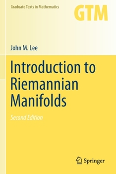 Paperback Introduction to Riemannian Manifolds Book