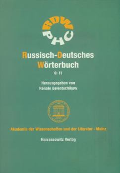 Paperback Russisch-Deutsches Worterbuch (Rdw): H [German] Book