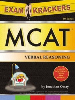 Hardcover Examcrackers MCAT Verbal Reasoning and Math Book