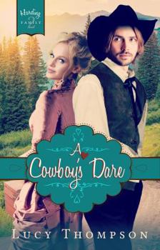 Paperback A Cowboy's Dare (Harding Family) Book